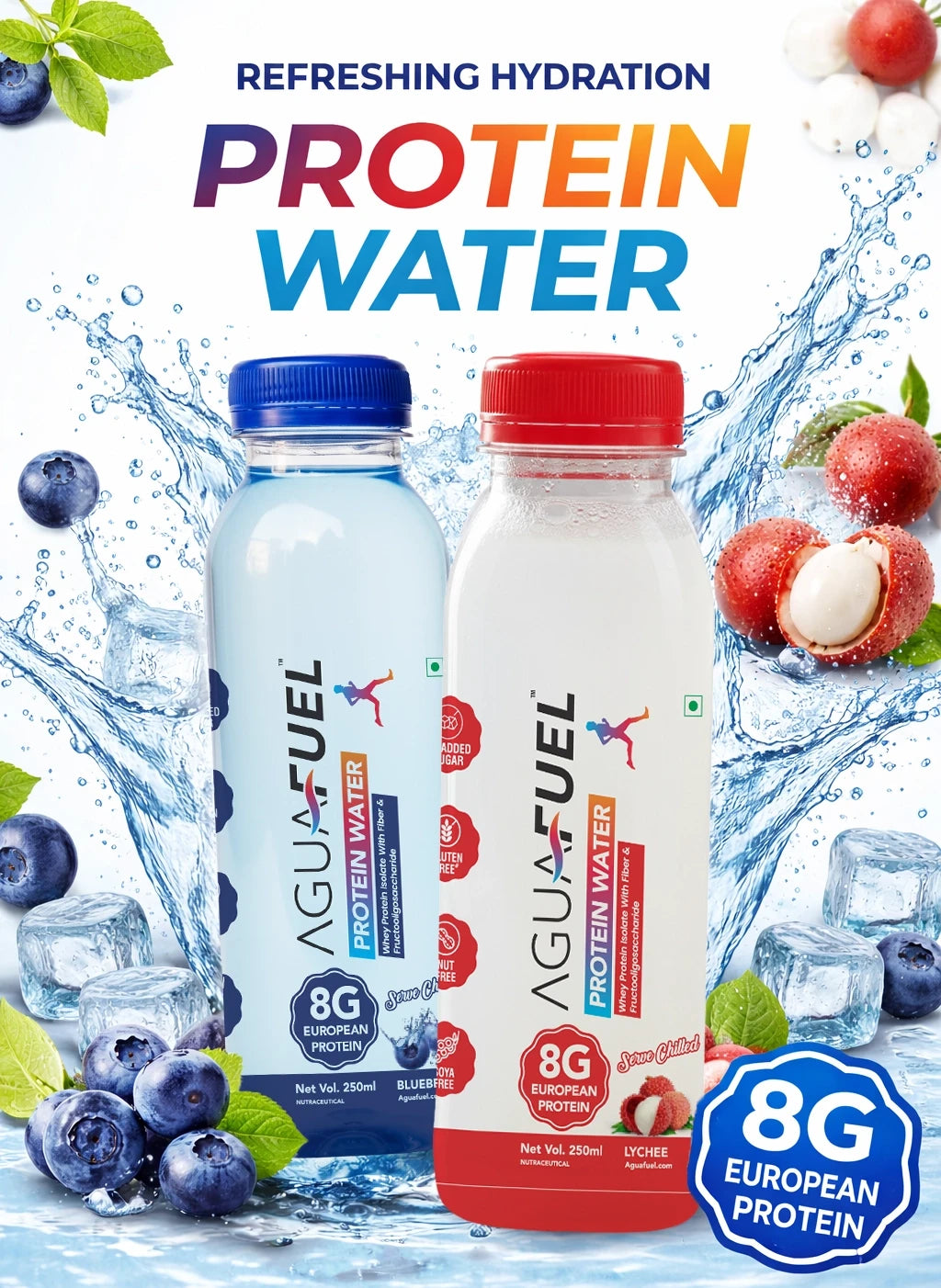 AguaFuel Blueberry Bolt (Pack of 30)